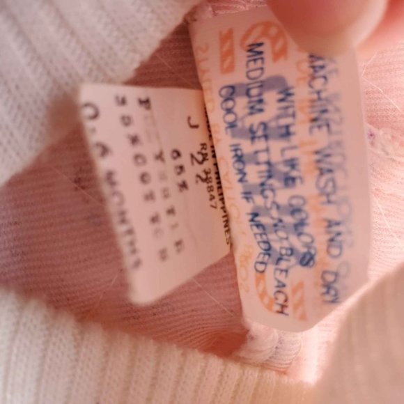 Vintage 0-6 Months Baby Zip Jacket Catton Candy - Picture 2 of 6